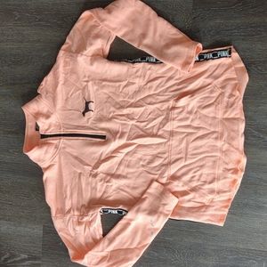 Pink Quarter Zip